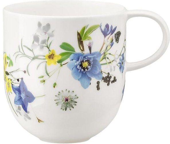 Rosenthal Brillance Fleurs des Alpes Becher mit Henkel 0,34 L