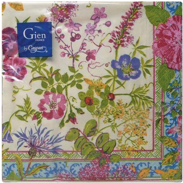 Gien Millefleurs Servietten 33x33 cm 20 Stück