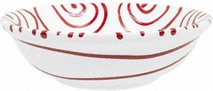Gmundner Keramik Rotgeflammt Müslischale klein d: 14 cm / h: 4,5 cm / 0,27 L