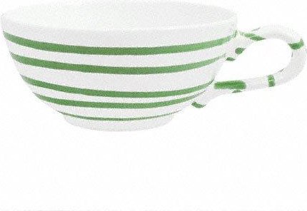 Gmundner Keramik Grüngeflammt Tee-Obertasse glatt 0,17 L