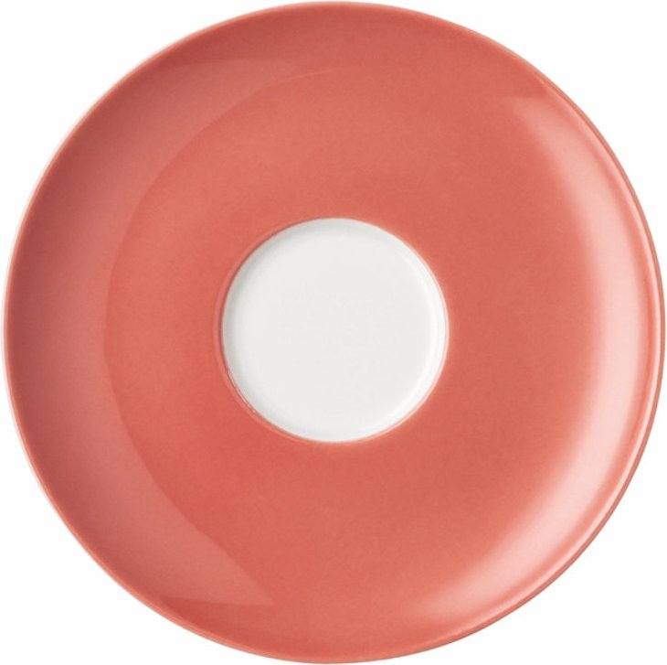 Thomas Sunny Day Soft Red Kaffeeuntertasse / Teeuntertasse / Kombiuntertasse 14,5 cm