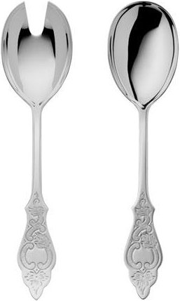 Robbe & Berking Ostfriesen 925 Sterling Silber Salatbesteck klein
