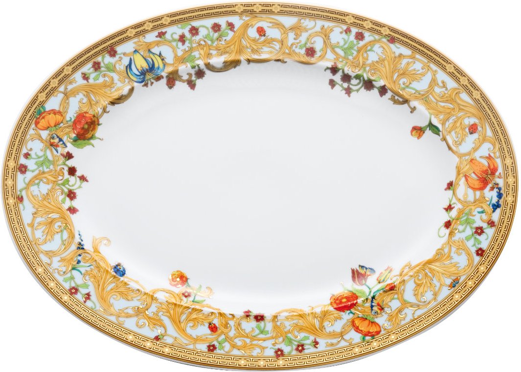 Rosenthal Versace Le Jardin de Versace Platte 40 cm