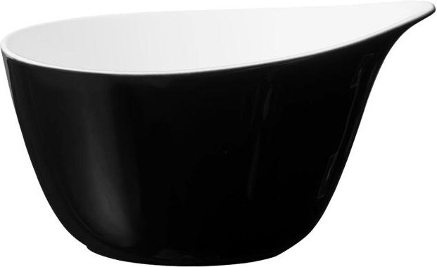 Seltmann Weiden Life Fashion - Glamorous Black Müslischale mit Griff 0,60 L