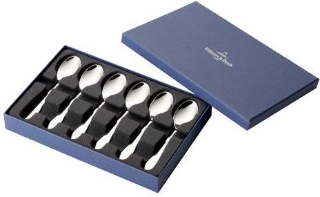 Villeroy & Boch Besteck Oscar - 18/10 Edelstahl Espressolöffel-Set 6-tlg. 120 mm