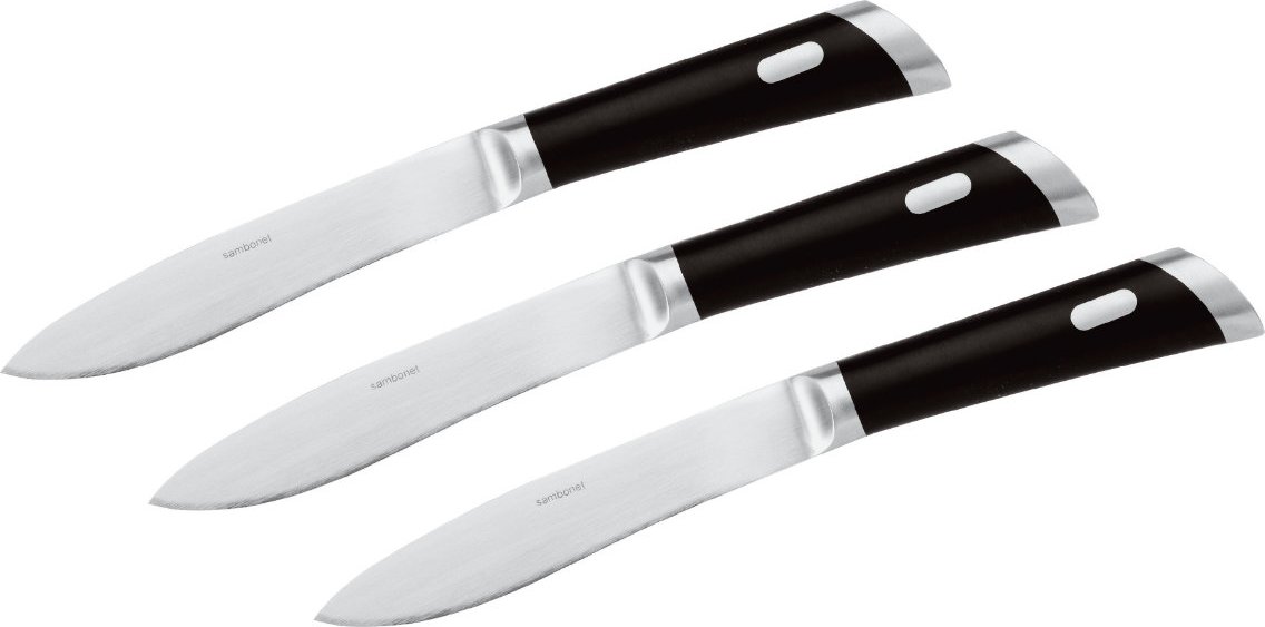 Sambonet T-Bone Steakmesser-Set 3-tlg., L: 25,6 cm