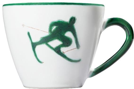 Gmundner Keramik Toni Grün Kaffee-Obertasse Gourmet 0,2 L