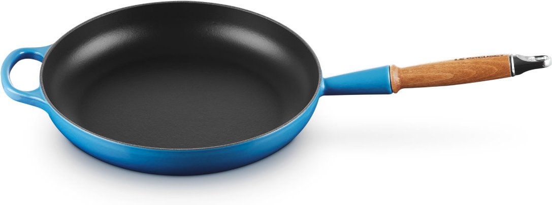 Le Creuset Bratpfannen Bratpfanne Signature Azure Blue 28 cm