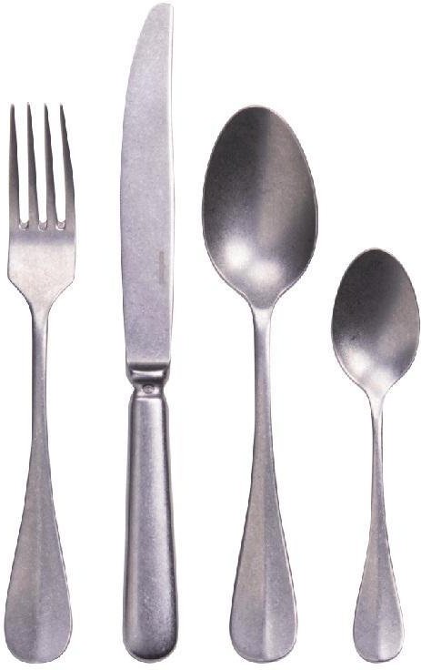 Sambonet Baguette Vintage - Edelstahl 18/10 Antik Besteckset 24-tlg. Vollheft / Monoblock