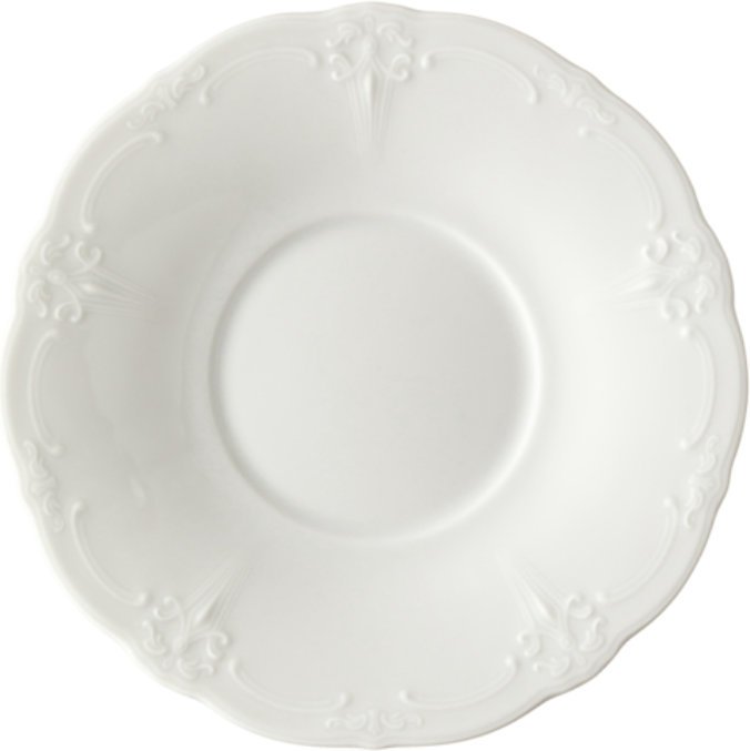 Hutschenreuther Baronesse Weiß Tee Untertasse 15 cm