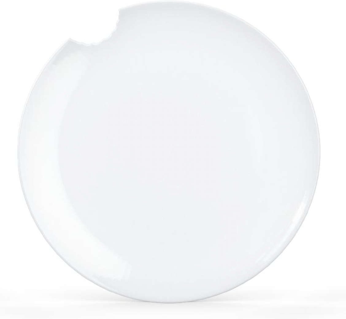 TV Tassen Speiseteller mit Biss 2er Set 28 cm