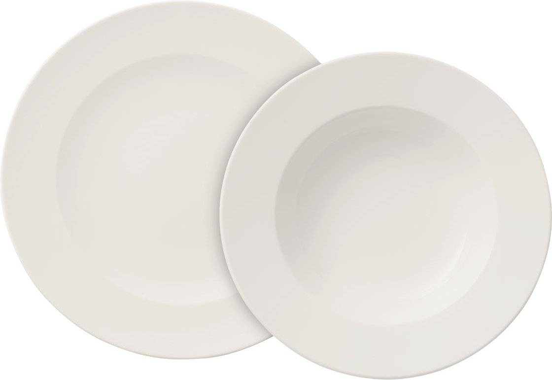 Villeroy & Boch For Me Weiß Speise-Set 4 Personen 8-tlg.