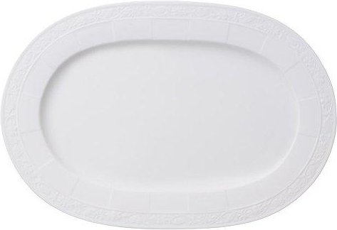 Villeroy & Boch White Pearl Platte oval 35 cm