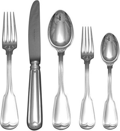 Robbe & Berking Alt Faden 150 g versilbert Garnitur 30tlg.