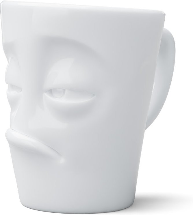 TV Tassen Henkeltasse weiß Verpennt 0,35 L