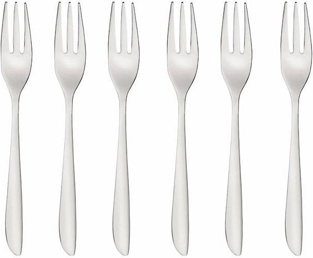 Sambonet Leaf Edelstahl 18/10 Kuchengabeln Set 6-tlg.