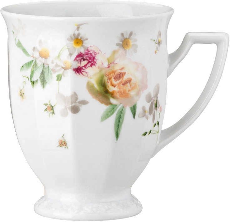 Rosenthal Maria Pink Rose Becher mit Henkel 0,30 L