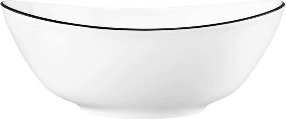 Seltmann Weiden Modern Life Black Line Schüssel oval 21 cm