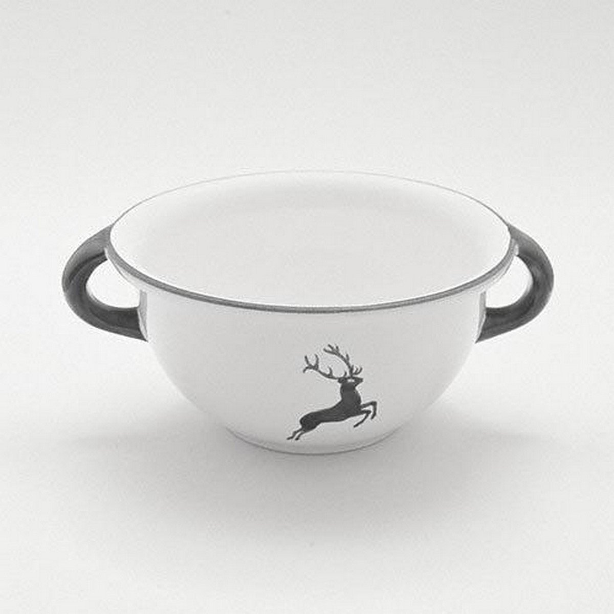 Thumbnail - Gmundner Keramik Grauer Hirsch Weitling d: 17 cm / 0,6 L