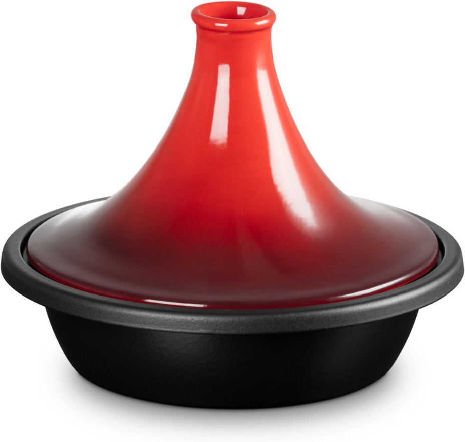 Le Creuset Bräter und Pfannen Spezialitäten Tagine Kirschrot 31 cm