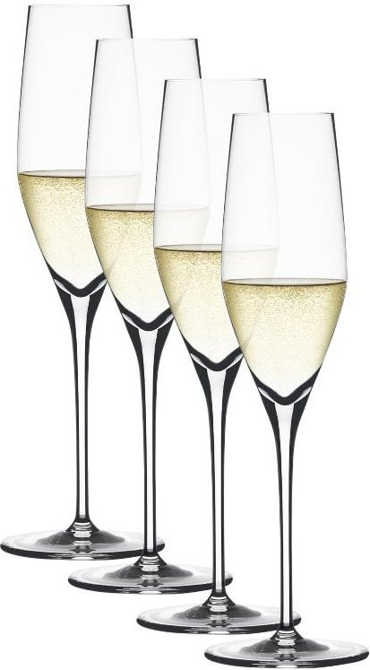 Spiegelau Authentis Sektkelch / Champagnerflöte Glas Set 4-tlg. 0,19 L