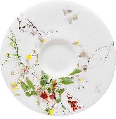 Rosenthal Brillance Fleurs Sauvages Espresso-Untertasse 12 cm