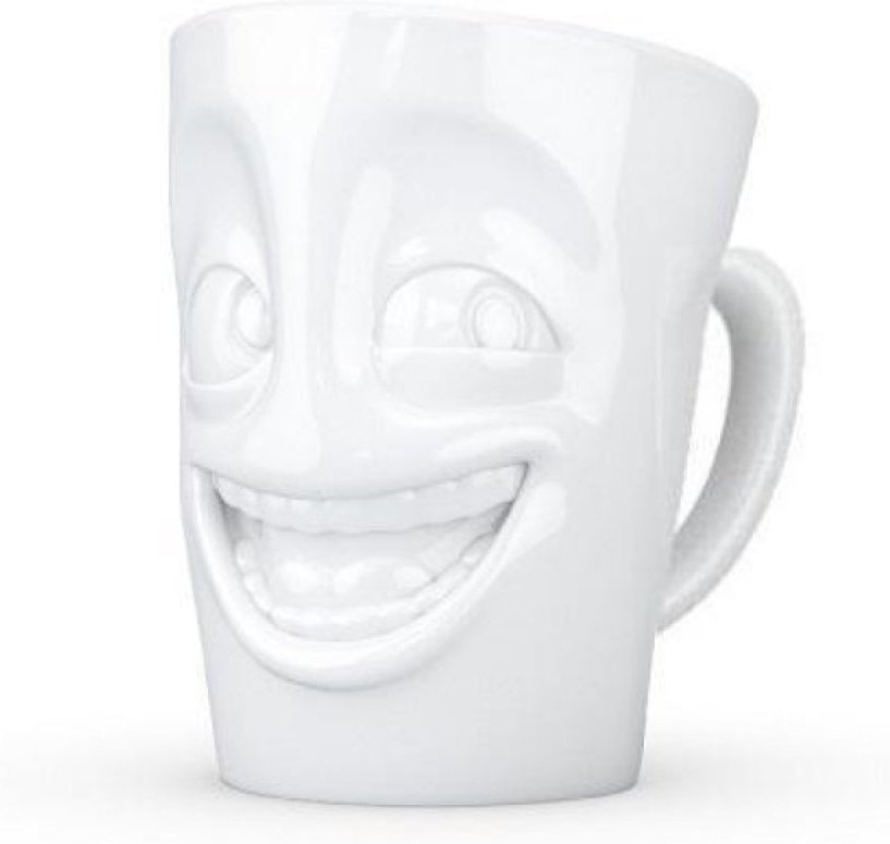 TV Tassen Henkeltasse weiß witzig 0,35 L