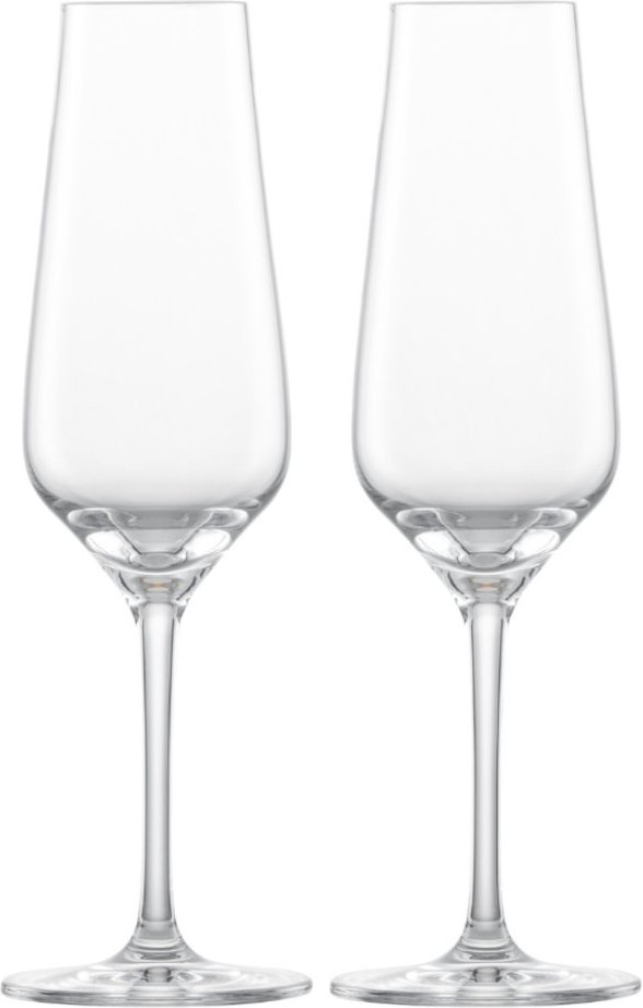 Zwiesel Glas Bouquet Sektglas mit Moussierpunkt Set 2-tlg. 0,24 L