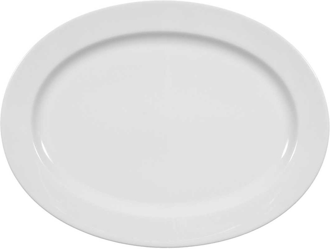 Seltmann Weiden Lukullus Weiß Servierplatte oval 31x23 cm