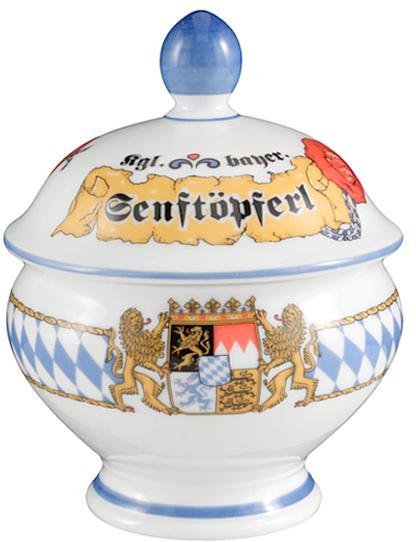 Thumbnail - Seltmann Weiden Compact Bayern Senftopf 'Senftöpferl' 0,18 L