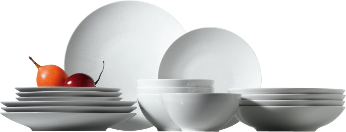 Thomas Loft Weiß Kombi-Set 4 Personen mit Bowl 16-tlg.