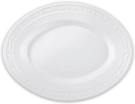 KPM Kurland Weiß Platte 33 cm