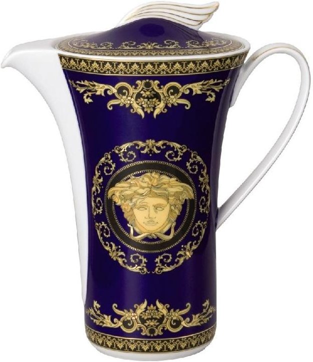 Rosenthal Versace Medusa blue Kaffeekanne 1,20 L