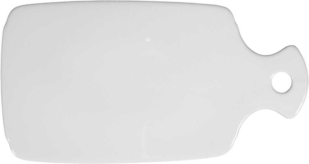 Seltmann Weiden Lukullus Weiß Brotbrett 27x14 cm