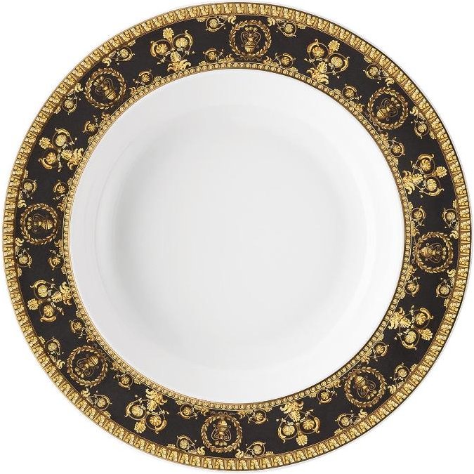 Rosenthal Versace I love Baroque - Nero Suppenteller 22 cm