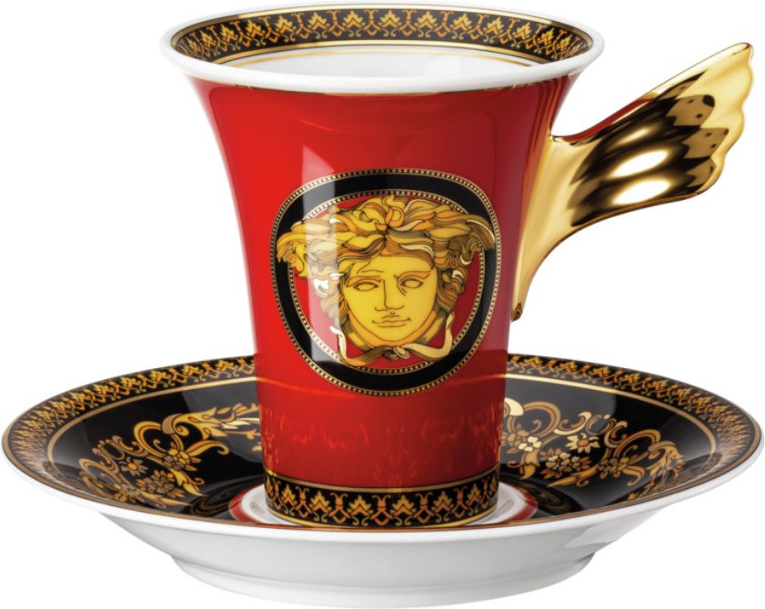 Rosenthal Versace Ikarus Medusa Kaffeetasse 2-tlg. 0,18 L