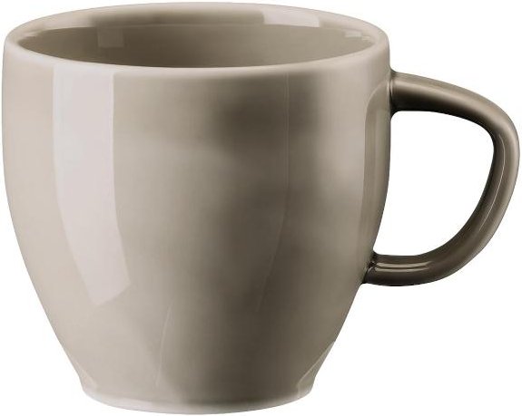 Rosenthal Junto Pearl Grey - Porzellan Kaffee-Obertasse 0,23 L