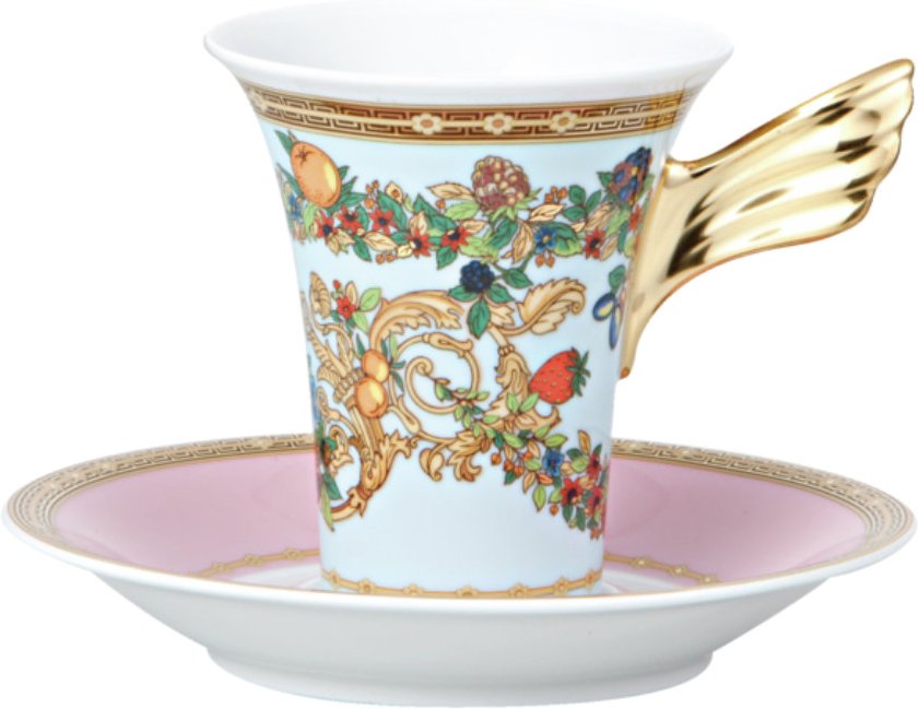 Rosenthal Versace Le Jardin de Versace Kaffeetasse 2-tlg. 0,18 L
