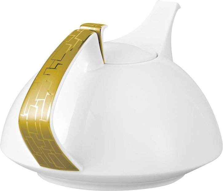 Rosenthal studio-line TAC Gropius - Skin Gold Teekanne 6 Personen 1,35 L
