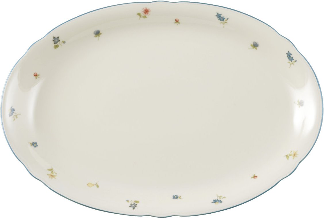 Seltmann Weiden Marie-Luise Streublume Platte oval 35 cm