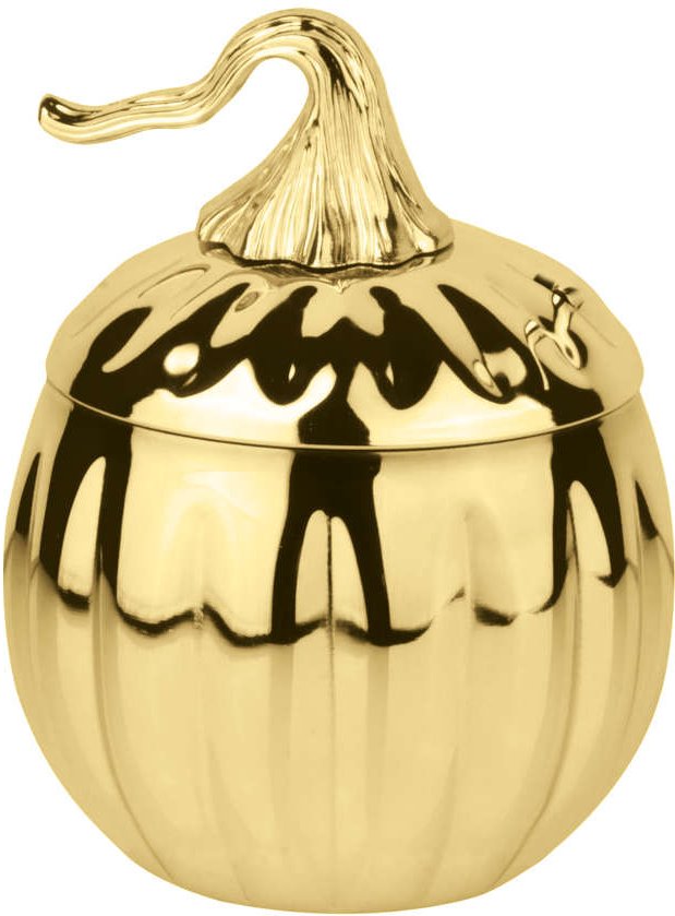 Sambonet Paderno Bar Utensils - Edelstahl / PVD Gold Kürbisbecher ohne Trinkhalm h: 14,5 cm / 700 ml