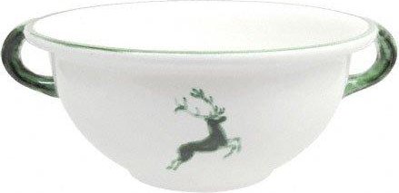 Thumbnail - Gmundner Keramik Grüner Hirsch Weitling d: 25 cm / 2,0 L