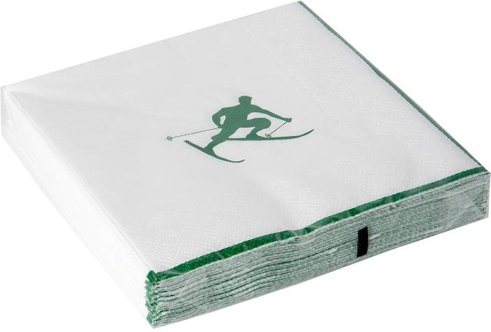 Gmundner Keramik Toni Grün Servietten Lunch 33x33 cm 20 Stück