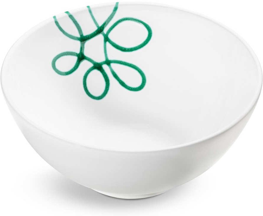 Thumbnail - Gmundner Keramik Pur Geflammt Grün Schüssel d: 23 cm / h: 10,1 cm / 1,5 L