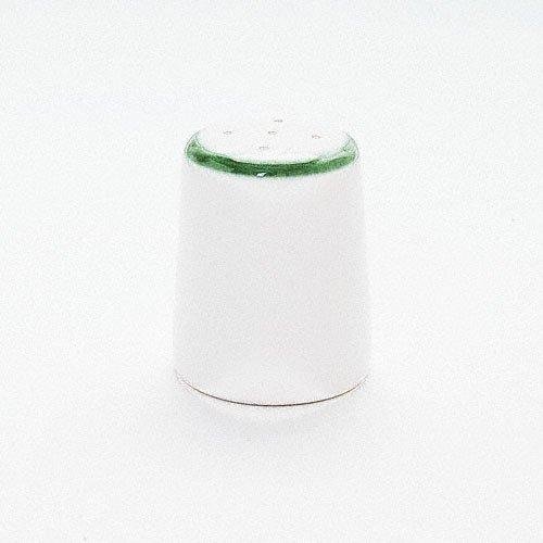 Gmundner Keramik Grüner Rand Salzstreuer glatt h: 5 cm