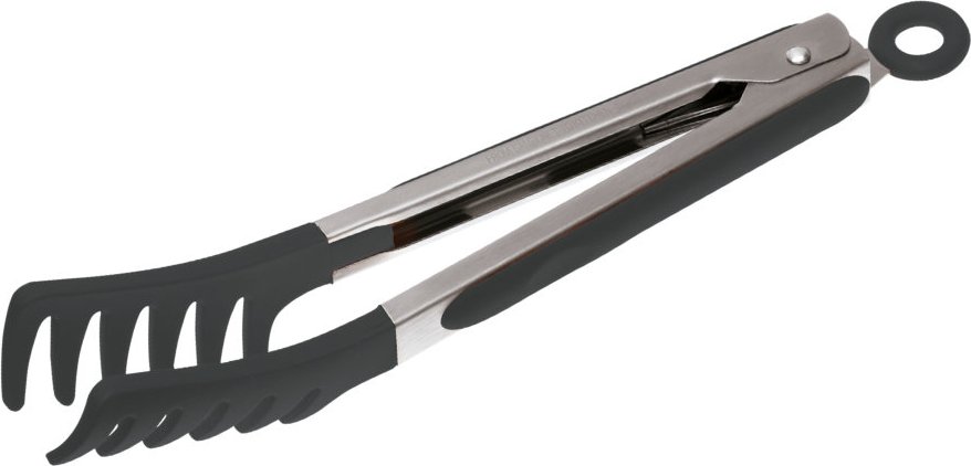 Sambonet Kitchen Gadget - Silikon grau Spaghettizange 23 cm