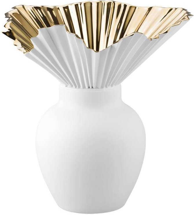 Rosenthal studio-line Falda Vase Gold titanisiert 27 cm