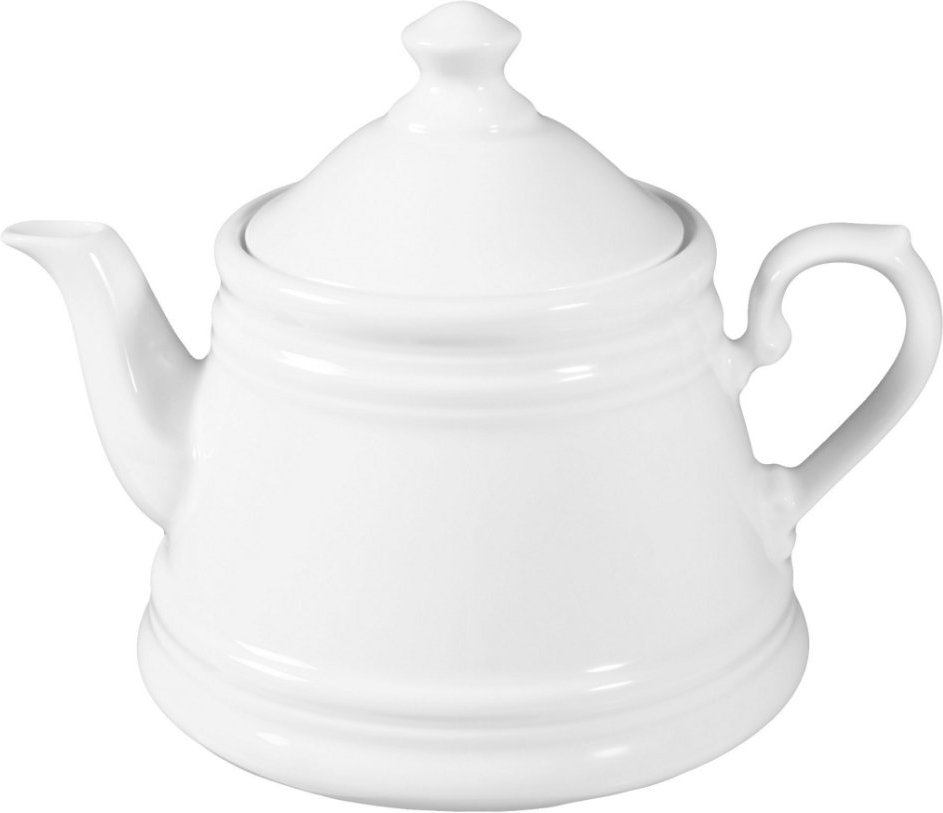 Tettau Worpswede Weiß Teekanne 0,65 L