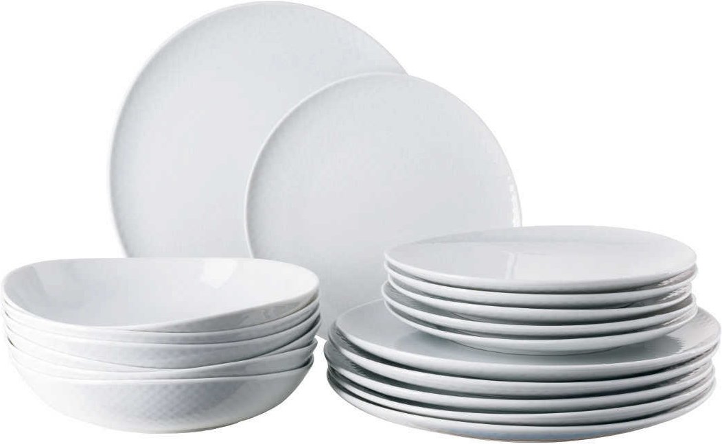 Rosenthal Junto Weiß - Porzellan Tafel Set 18-tlg. 6 Personen
