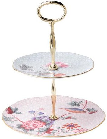 Wedgwood 'Harlequin Collection Cuckoo' Etagere mit 2 Tellern 16/24 cm